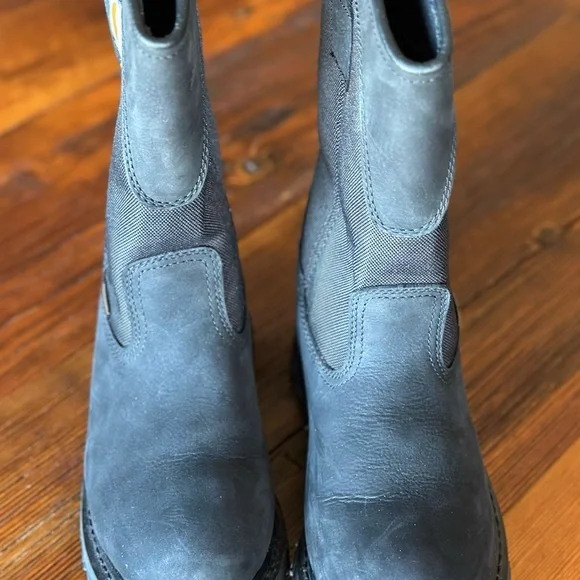 Women’s Black Carhartt 10” Wellington Work Boots - Picture 8 of 10